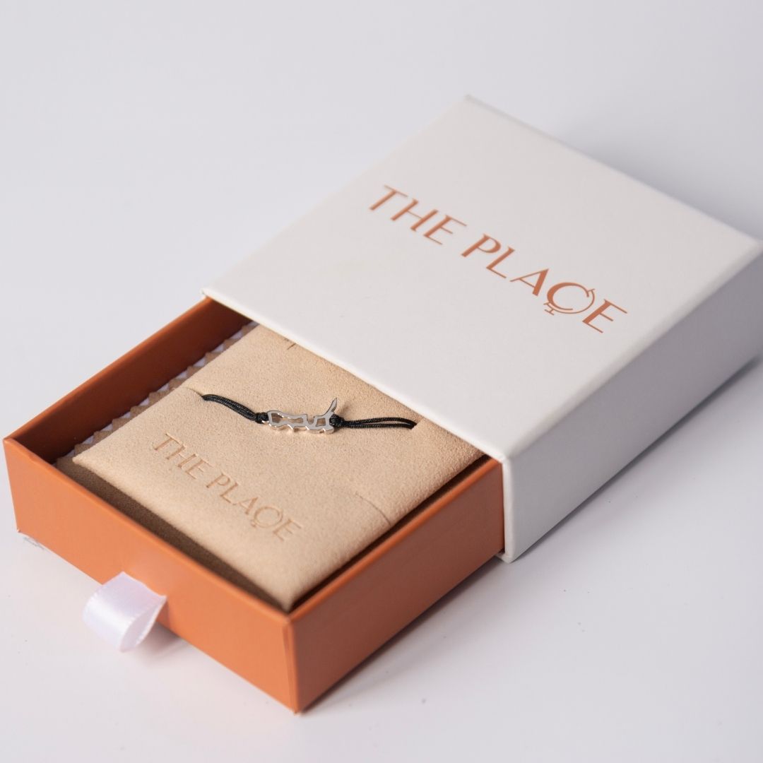 New Zealand Map Bracelet Sterling Silver On Cord