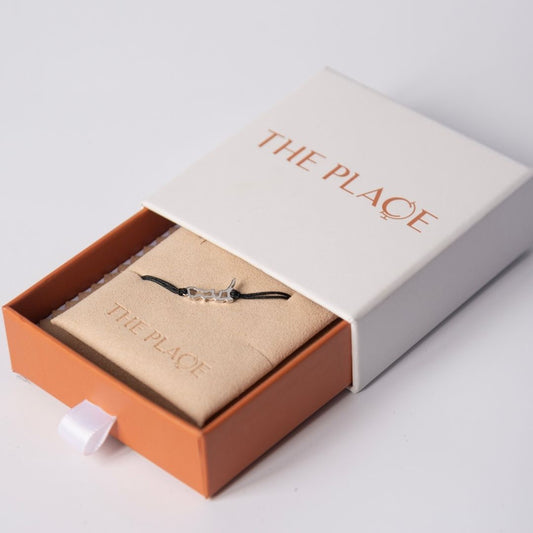 New Zealand Map Bracelet Sterling Silver On Cord