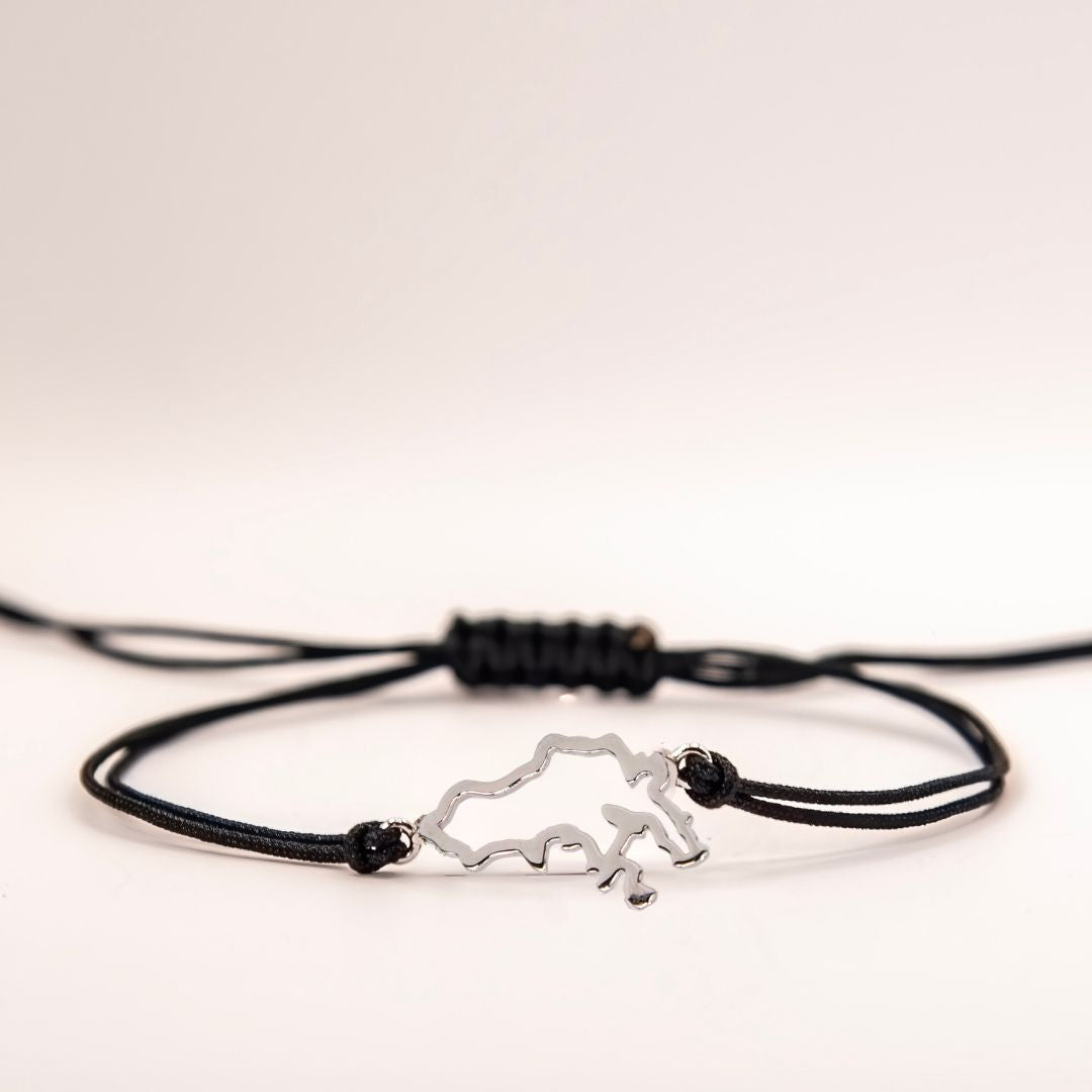 Hong Kong kids map bracelet