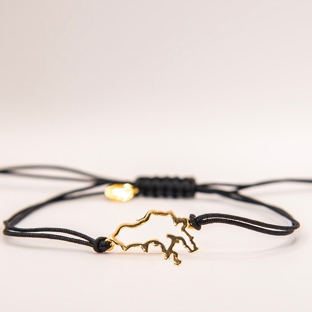 Hong Kong kids map bracelet