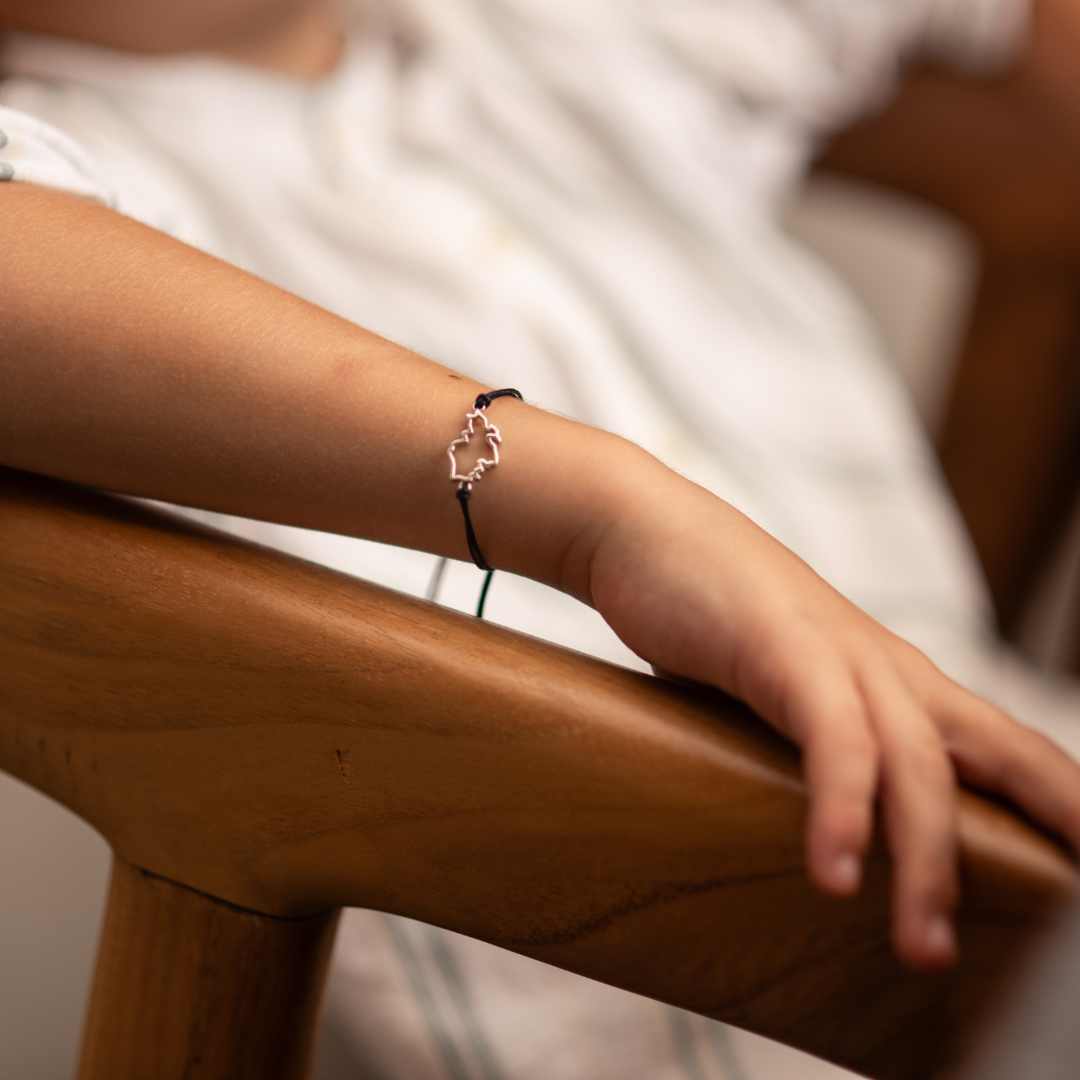 Singapore kids map bracelet