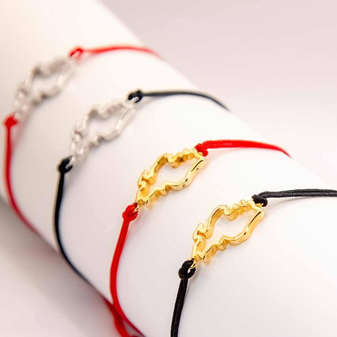 Singapore map bracelets for kids