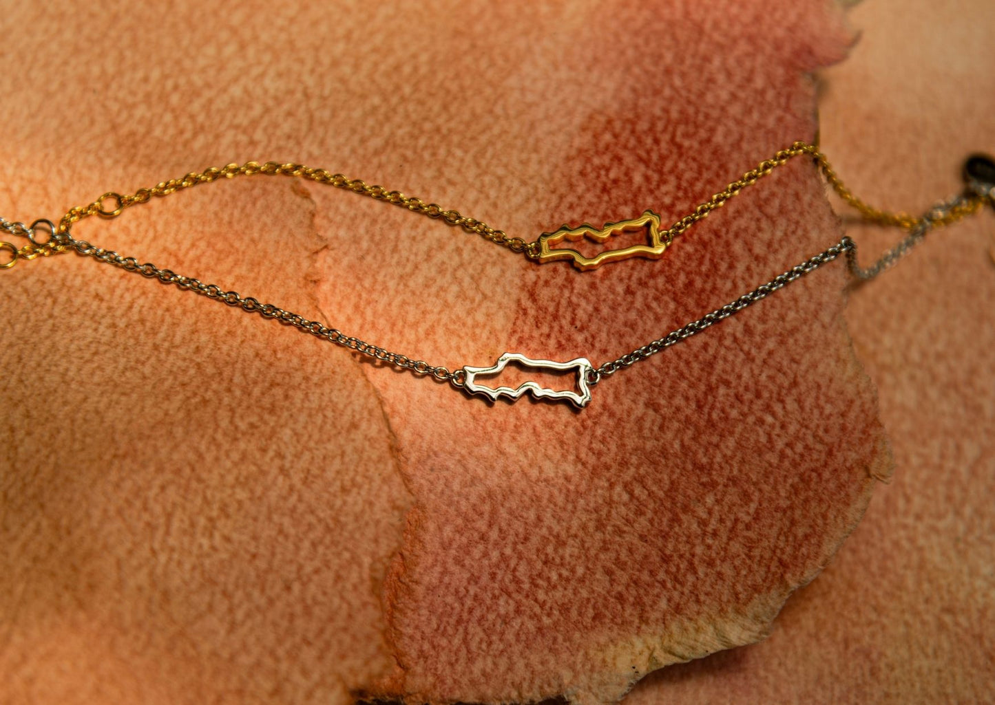 Portugal map bracelets