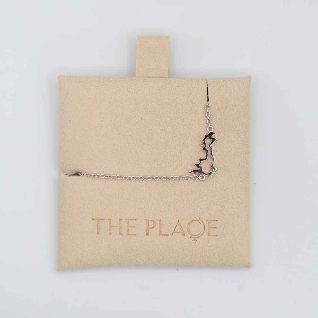 Great Britain map bracelet The Place